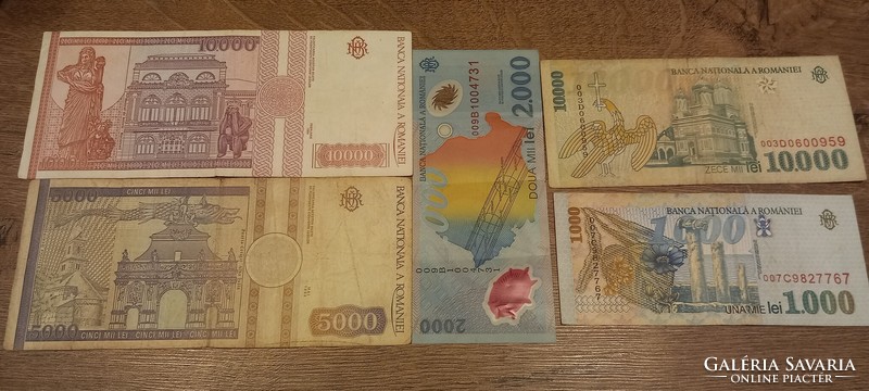 ROMÁN BANKJEGYEK
