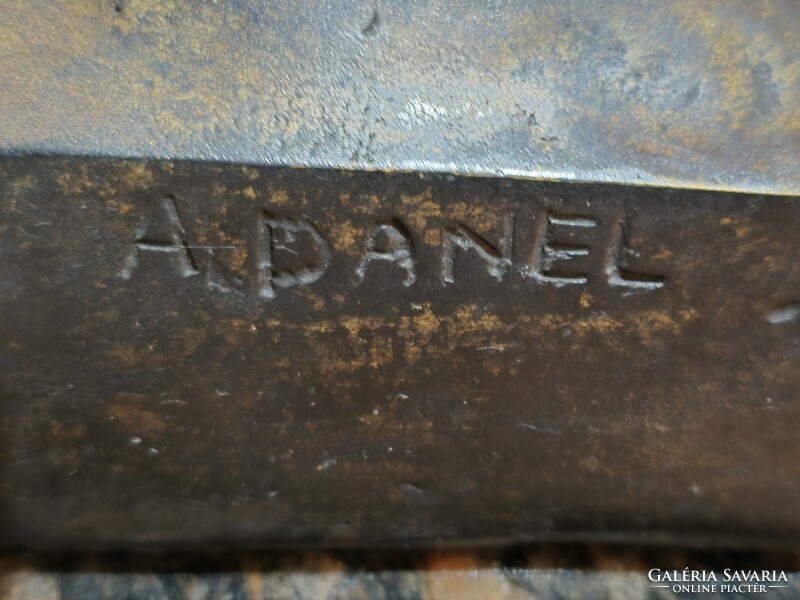 Alexander Danel Art-deco bronz nagyméretű szobor pár