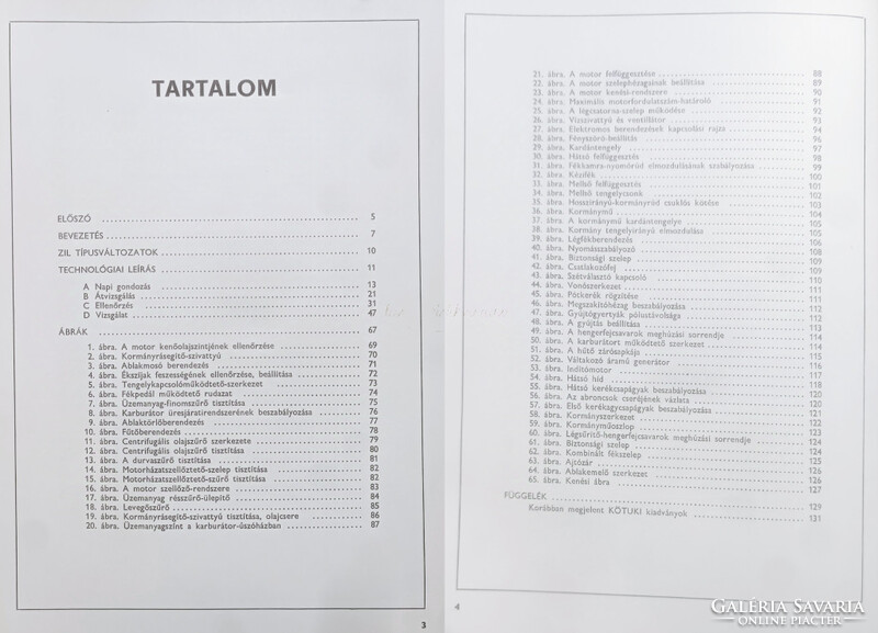 A ZIL-130 típusú gépjárműcsalád karbantartási technológiája - Dr. Forró József, Tóth Lajos
