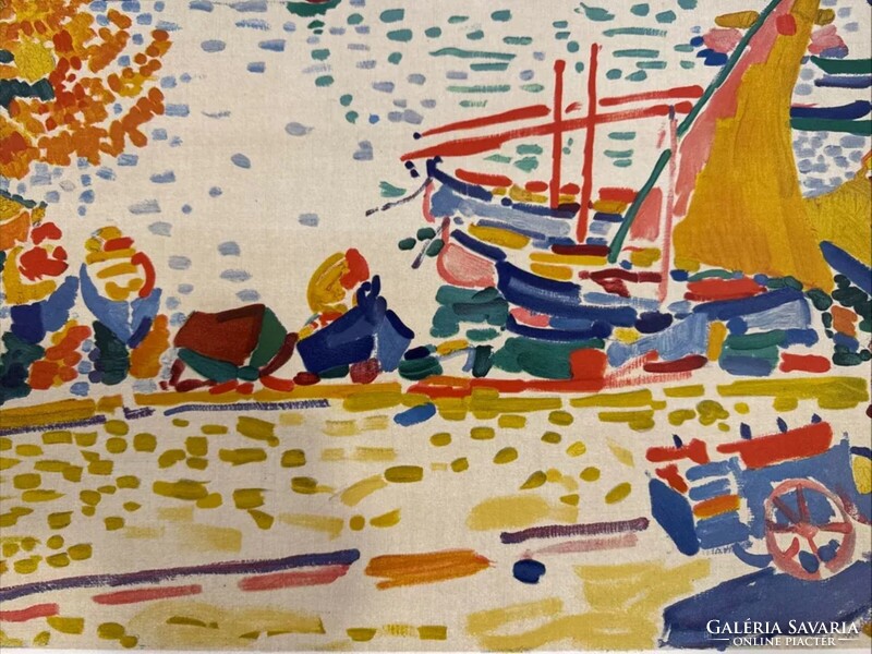 André DERAIN: Collioure kikötője