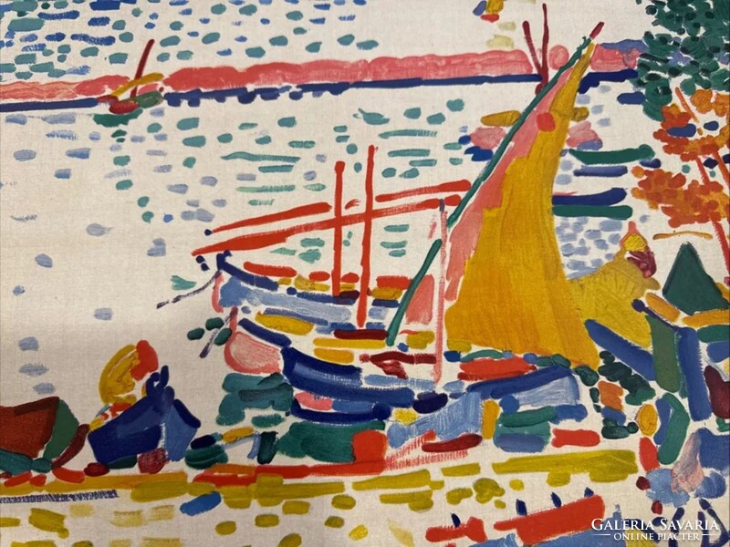 André DERAIN: Collioure kikötője