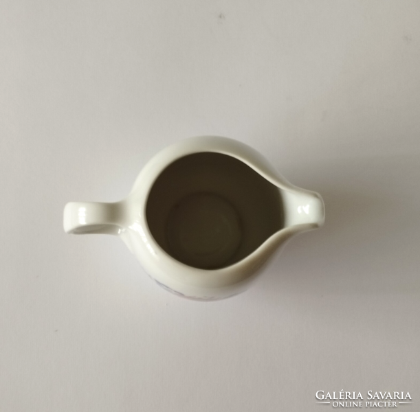 Alföldi porcelán kék-piros virágos menzamintás kis kiöntő,pótlásnak