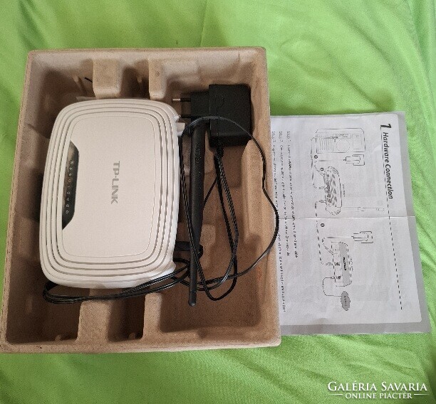 TP-Link TL-WR740N Router, wireless N Router, hibátlan,  dobozával,  használati útmutatóval