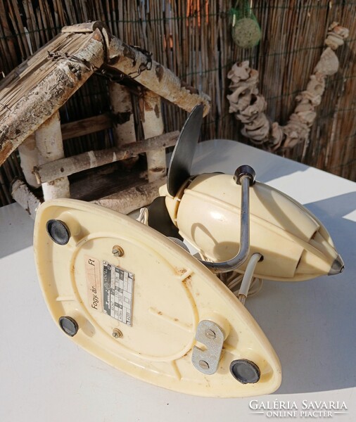 MŰKÖDŐ IMI VIVENTI régi retro magyar asztali ventilátor, 1958-tól.