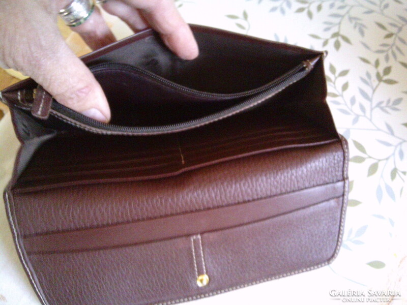 Vintage AIGNER puha valódibőr pénztárca