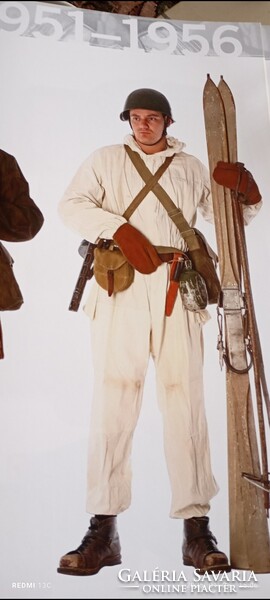 Magyar Honvédségi katonai síléc  1951-56 ig