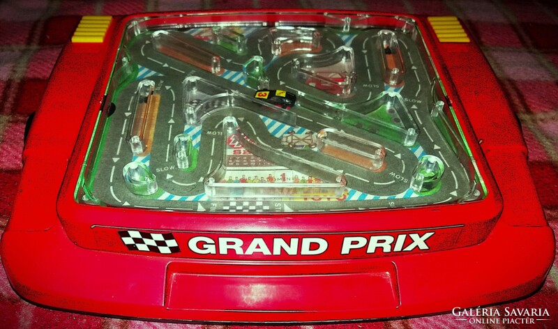 RETRO GRAND PRIX 18 -. AUTOPÁLYA elemes játékgép,  24 x 21 cm a képek szerint