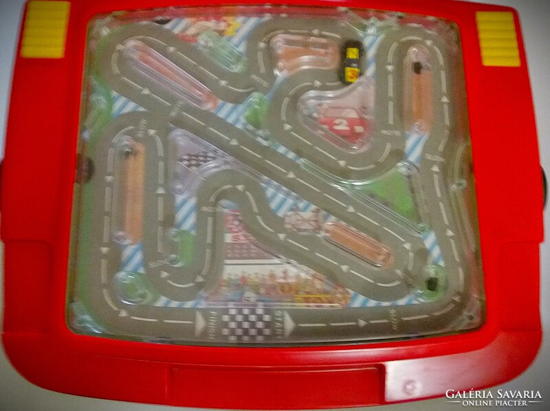 RETRO GRAND PRIX 18 -. AUTOPÁLYA elemes játékgép,  24 x 21 cm a képek szerint