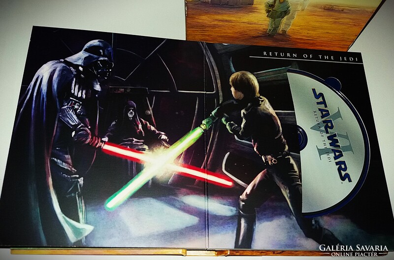 Star Wars - A teljes sorozat (I-VI. rész) (9 Blu-ray) *Díszdobozos gyűjtemény a képek szerint