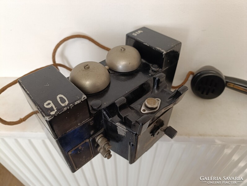 Antik katonai telefon angol készülék militari London 612 1546