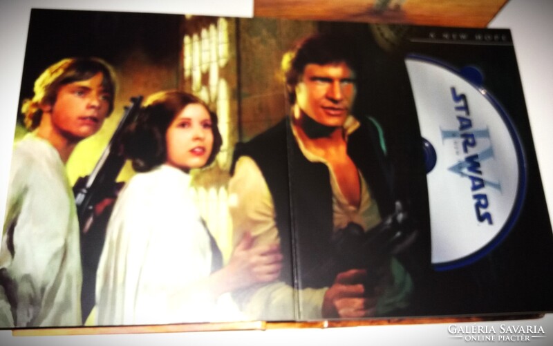 Star Wars - A teljes sorozat (I-VI. rész) (9 Blu-ray) *Díszdobozos gyűjtemény a képek szerint