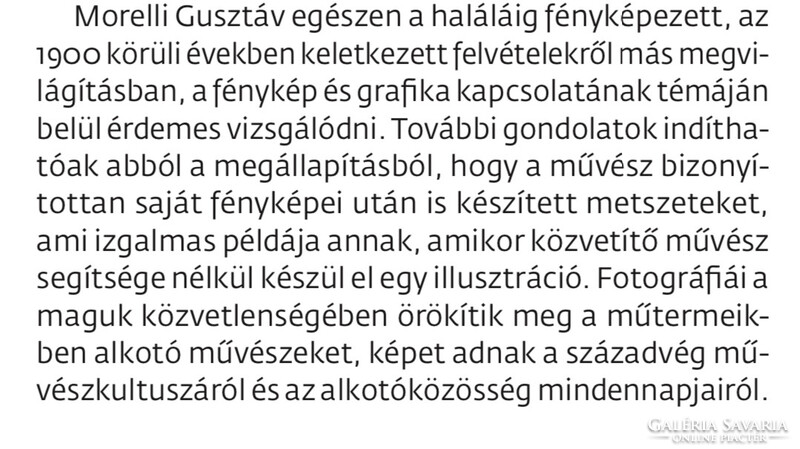 Morelli Gusztáv. Erdötörvény Stróbl Alajos szobra 1893 / Fotó