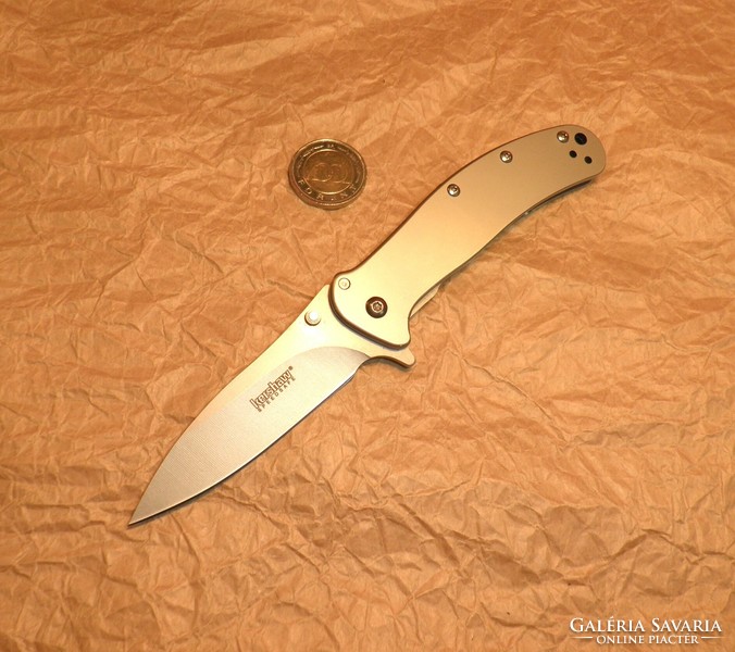 KERSHAW taktikai kés, bicska, gyűjteményből. VÁGATLAN! Kés, bicska, tőr, bortva.