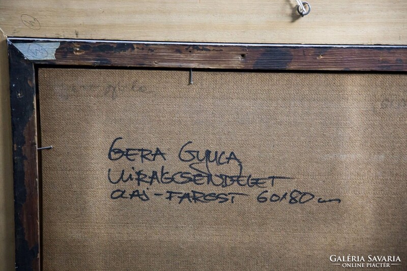 Gera Gyula (1915-1968): Virágcsendélet - 1194