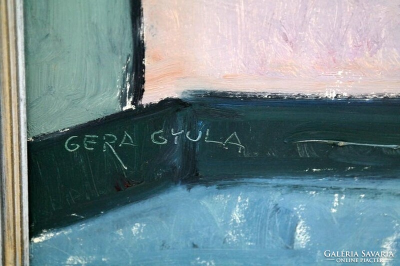 Gera Gyula (1915-1968): Virágcsendélet - 1194