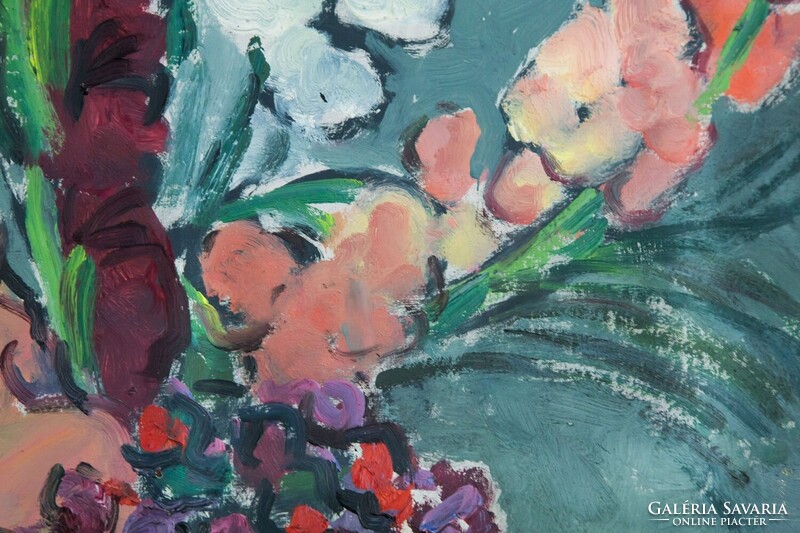 Gera Gyula (1915-1968): Virágcsendélet - 1194