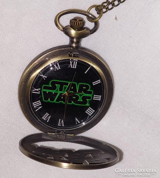 Star Wars zsebóra lánccal