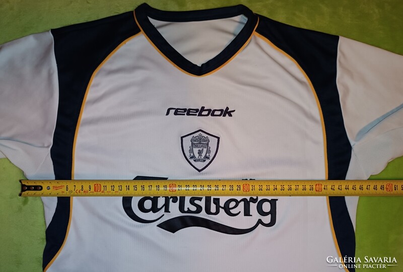 XS-es vintage Reebok Liverpool FC (2001/02) vendég mez