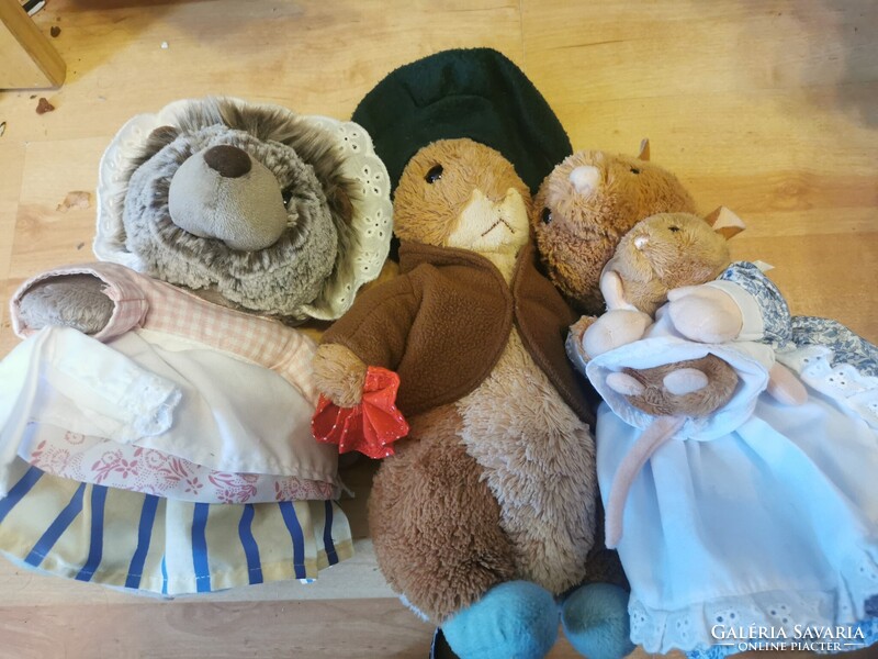 Nyúl Péter plüssök 018. - Peter Rabbit plush 018.