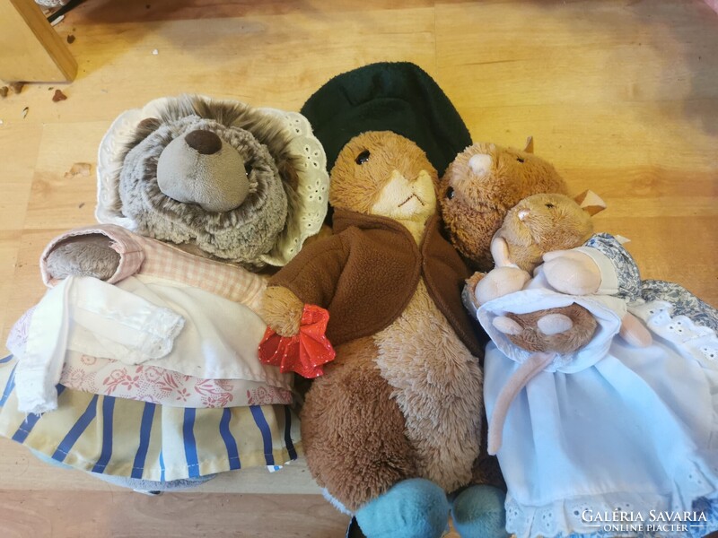 Nyúl Péter plüssök 018. - Peter Rabbit plush 018.