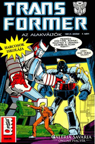 Marvel Comics- Transformers 4. szám - Az alakváltók - Harcosok iskolája (1991 /4. október) -