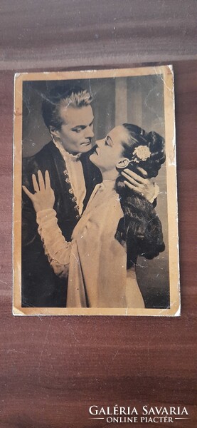 Tolnay Klári - Darvas Iván postázott képeslap / Rómeó és Júlia /