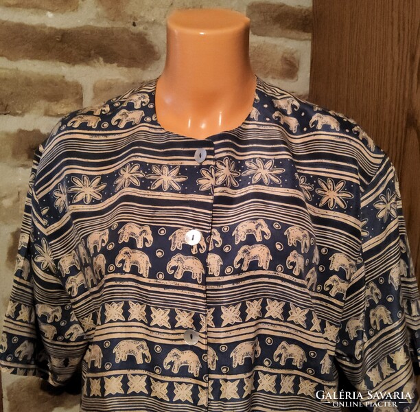 Silk&More női selyem blúz/tunika 38-as