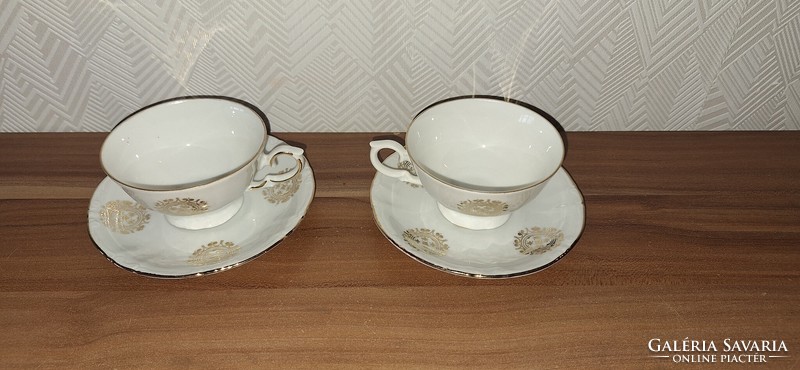 Német porcelán kávéscsésze 2 db