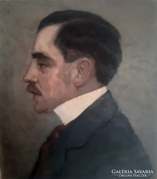 Borúth Andor férfiportré