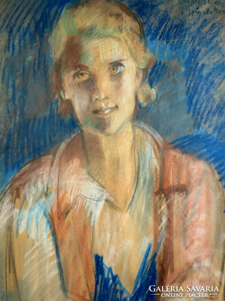 Diener Dénes Rudolf (1889-1956) Női portré
