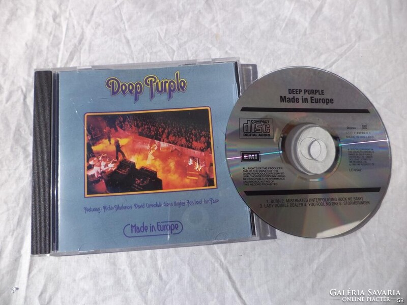Deep Purple - Made in Europe CD (4902)