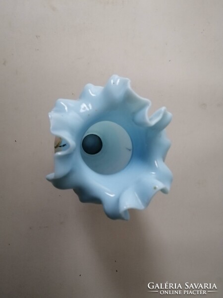 KÉK FODROS SZÉLŰ SZAKÍTOTT HUTAÜVEG VÁZÁCSKA