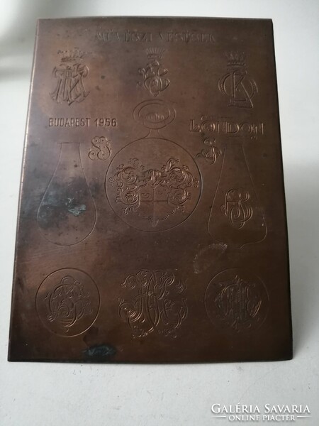 MŰVÉSZI VÉSÉSEK - ÖTVÖS, ÉKSZERÉSZ, GRAVÍROZÓ MINTAMUNKA 1956