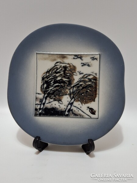 Arabia Finland, Syksy Höst Autumn Herbst, design Helja Liukko-Sundstrom, 11,4 x 11 cm