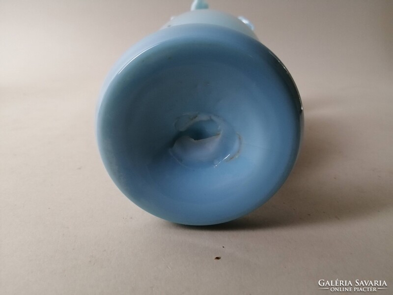 KÉK FODROS SZÉLŰ SZAKÍTOTT HUTAÜVEG VÁZÁCSKA