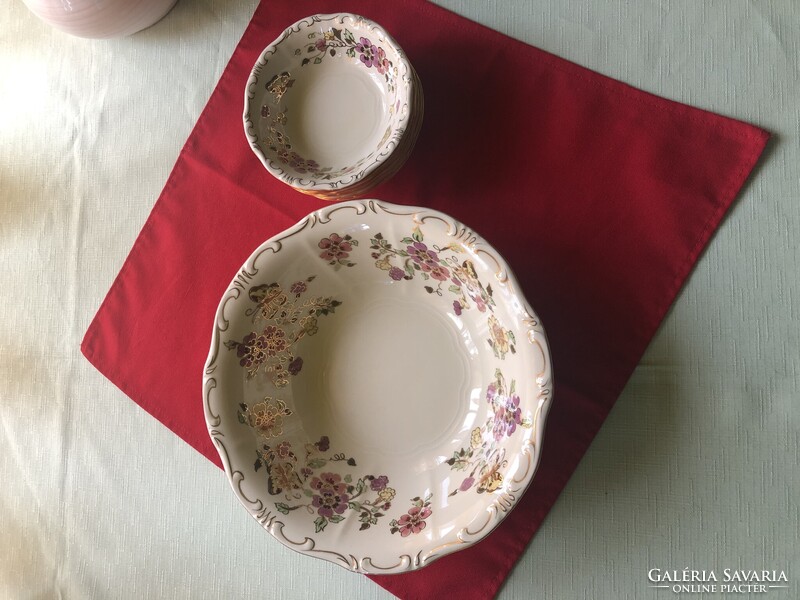 Zsolnay compote set