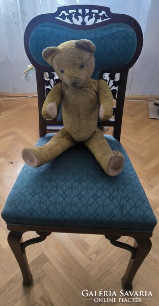 Misu Maci a nevem a mézet nagyon szeretem,Teddy mackó régi szalma töltelékes. Videó !
