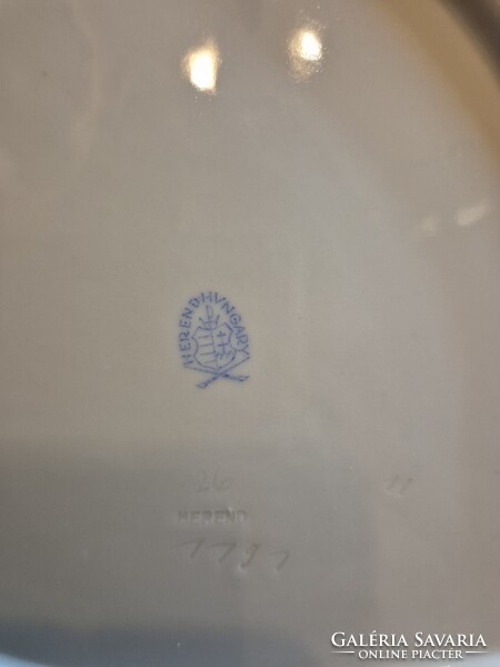 Herendi zöld "PC"(POMMIER CHINOIS) mintás 6 személyes étkészlet