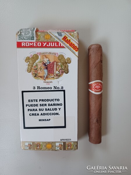 Kubai szivar, szivarka Romeo y Julieta Habana- Cuba 1 db. Dohányáru