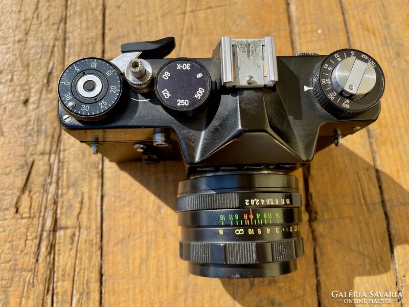 Régi szovjet Zenit TTL Helios - 44M Fényképezőgép, műszaki régiség