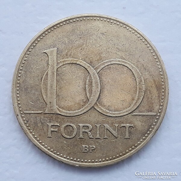 100 Forint 1995 érme, fémpénz - Magyarország 100 Forint 1995 pénzérme