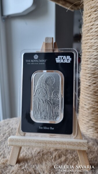 Star Wars 1 uncia ezüst tömb - az Erő sötét oldala - Royal Mint, Egyesült Királyság