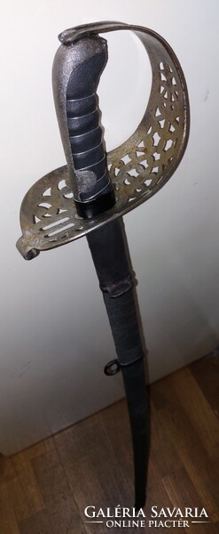1869/75 M legénységi lovassági szablya, 83 cm-es pengehossz. 3386b