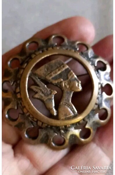 Vintage Egyiptomi Regi Kituzo Bross