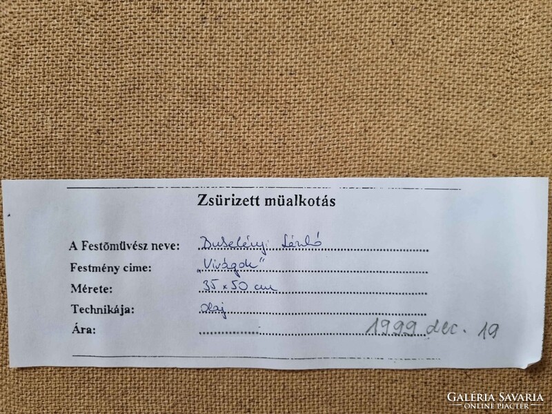 Bubelényi László "Virágok"
