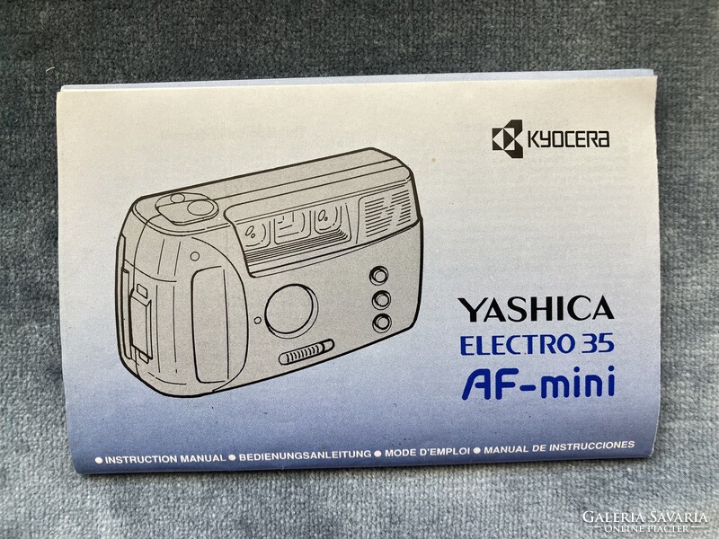 YASHICA Electro 35 AF-mini -  filmes japán fényképezőgép