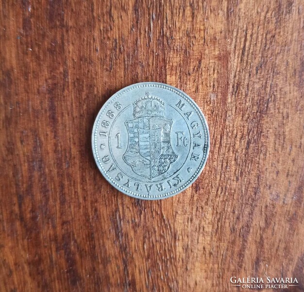 1 FORINT 1888 KB FERENC JÓZSEF