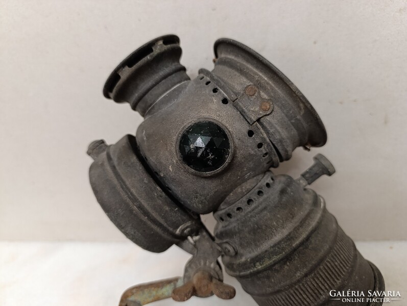 Antik bicikli lámpa Alte Fahrradlampe Bicycle Lamp karbid kerékpár gyűjtemény felújítandó 835 1568