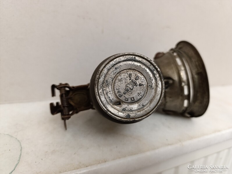 Antik bicikli lámpa Alte Fahrradlampe Bicycle Lamp karbid kerékpár gyűjtemény felújítandó 836 1569