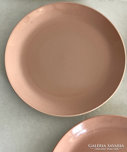 Retro, vintage 4db Kispest Gránit lapostányér, tányér